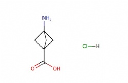 3-Aminobicyclo(1.1.1)pentane-1-carboxylic acid hydrochloride