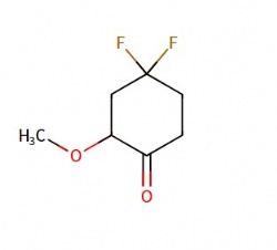 4,4-Difluoro-2-methoxycyclohexan-1-one