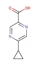 5-Cyclopropylpyrazine-2-carboxylic acid