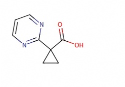 1-(Pyrimidin-2-yl)cyclopropane-1-carboxylic acid
