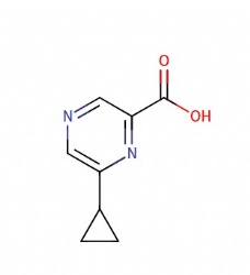 6-Cyclopropylpyrazine-2-carboxylic acid
