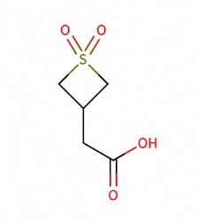 2-(1,1-Dioxo-1lambda6-thietan-3-yl)acetic acid