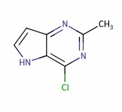 4-Chloro-2-methyl-5H-pyrrolo[3,2-d]pyrimidine