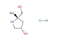 (3S,5S)-5-(hydroxymethyl)-5-methylpyrrolidin-3-ol hydrochloride