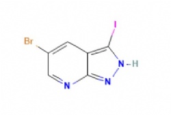 5-Bromo-3-iodo-1H-pyrazolo[3,4-b]pyridine