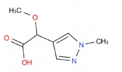 2-methoxy-2-(1-methyl-1H-pyrazol-4-yl)acetic acid
