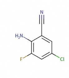 2-Amino-5-chloro-3-fluorobenzonitrile