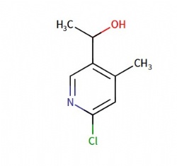 1-(6-Chloro-4-methylpyridin-3-yl)ethan-1-ol