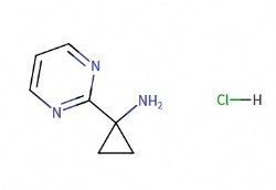 1-(Pyrimidin-2-yl)cyclopropan-1-amine hydrochloride