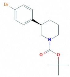tert-butyl (R)-3-(4-bromophenyl)piperidine-1-carboxylate