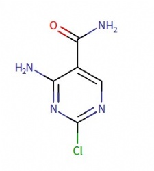 4-Amino-2-chloropyrimidine-5-carboxamide