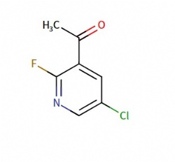 1-(5-Chloro-2-fluoro-3-pyridyl)ethanone