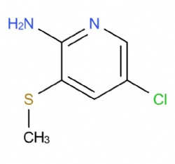 5-chloro-3-(methylthio)pyridin-2-amine