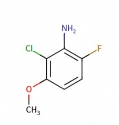 2-chloro-6-fluoro-3-methoxyaniline