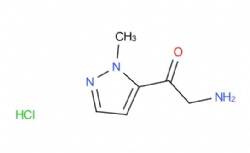 2-amino-1-(1-methyl-1H-pyrazol-5-yl)ethan-1-one hydrochloride