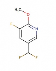 5-(difluoromethyl)-3-fluoro-2-methoxypyridine
