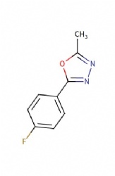 2-(4-fluorophenyl)-5-methyl-1,3,4-oxadiazole