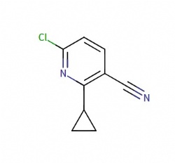 6-chloro-2-cyclopropylnicotinonitrile