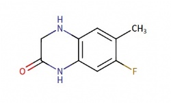 7-fluoro-6-methyl-3,4-dihydroquinoxalin-2(1H)-one