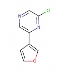 2-chloro-6-(furan-3-yl)pyrazine