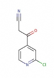 3-(2-chloropyridin-4-yl)-3-oxopropanenitrile