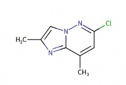 6-chloro-2,8-dimethyl-imidazo[1,2-b]pyridazine