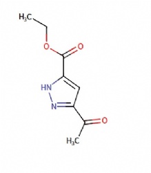 ethyl 3-acetyl-1H-pyrazole-5-carboxylate