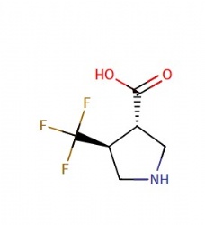(3S,4S)-4-(Trifluoromethyl)pyrrolidine-3-carboxylic acid