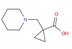 1-(Piperidin-1-ylmethyl)cyclopropanecarboxylic acid