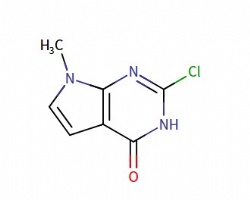 2-Chloro-7-methyl-3H-pyrrolo[2,3-d]pyrimidin-4(7H)-one