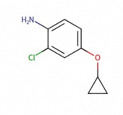 2-chloro-4-cyclopropoxyaniline