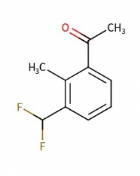 1-(3-(difluoromethyl)-2-methylphenyl)ethan-1-one
