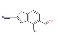 5-formyl-4-methyl-1H-indole-2-carbonitrile