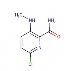 6-chloro-3-(methylamino)picolinamide