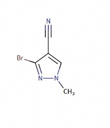 3-bromo-1-methyl-1H-pyrazole-4-carbonitrile