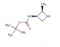 tert-butyl N-[cis-2-methylazetidin-3-yl]carbamate