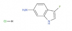 3-fluoro-1H-indol-6-amine hydrochloride