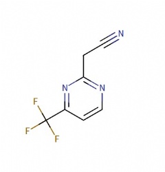 2-(4-(trifluoromethyl)pyrimidin-2-yl)acetonitrile