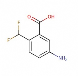 5-amino-2-(difluoromethyl)benzoic acid