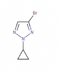 4-bromo-2-cyclopropyl-2H-1,2,3-triazole