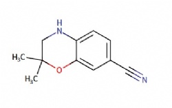 2,2-Dimethyl-3,4-dihydro-2H-benzo[b][1,4]oxazine-7-carbonitrile