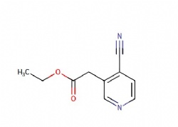 ethyl 2-(4-cyanopyridin-3-yl)acetate