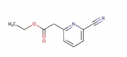 ethyl 2-(6-cyanopyridin-2-yl)acetate