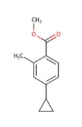 methyl 4-cyclopropyl-2-methylbenzoate