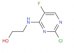 2-((2-chloro-5-fluoropyrimidin-4-yl)amino)ethan-1-ol