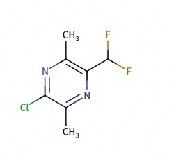 2-chloro-5-(difluoromethyl)-3,6-dimethylpyrazine