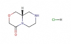 (S)-Hexahydropyrazino[2,1-c][1,4]oxazin-4(3H)-one hydrochloride