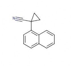 1-(naphthalen-1-yl)cyclopropane-1-carbonitrile