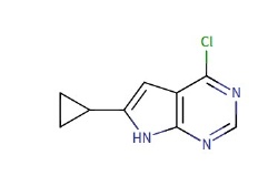 4-chloro-6-cyclopropyl-7H-pyrrolo[2,3-d]pyrimidine