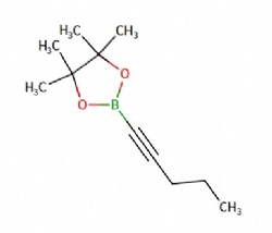 4,4,5,5-Tetramethyl-2-(pent-1-yn-1-yl)-1,3,2-dioxaborolane